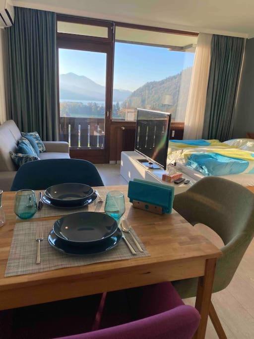 Schoene Ferienwohnung Mit Wolfgangseeblick Strobl Bagian luar foto